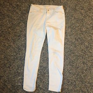 Old Navy “Rockstar” mid-rise white pant
